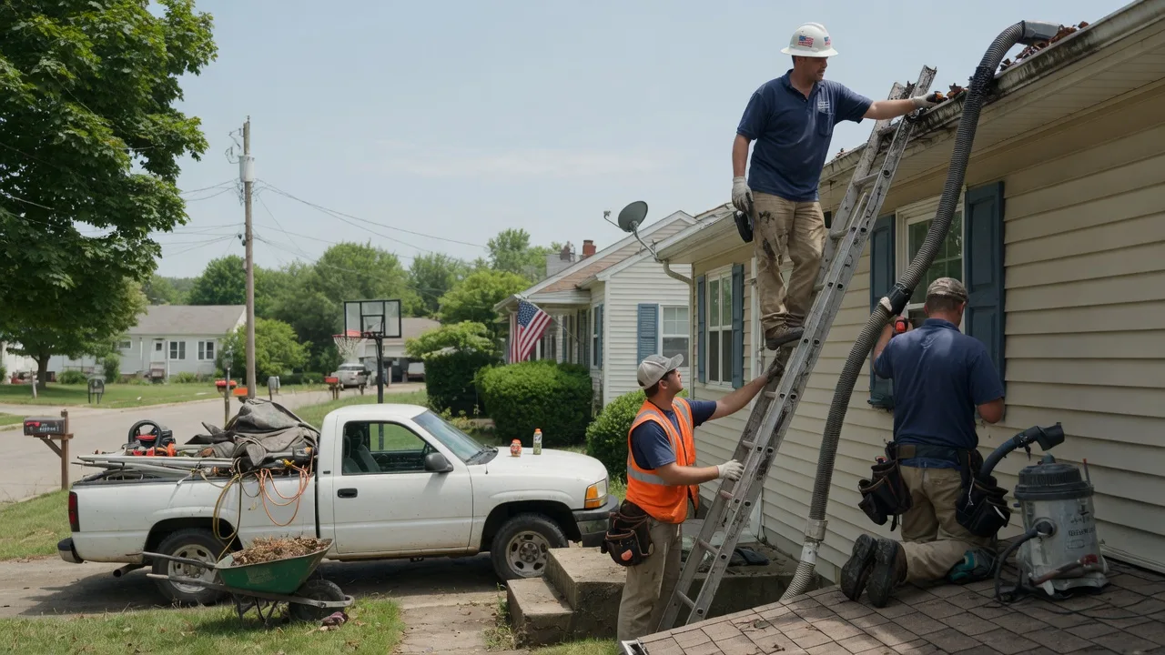 Gutter Installation in Louisville, IL near me